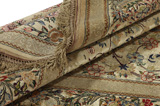 Isfahan Персийски връзван килим 222x148 - Снимка 13