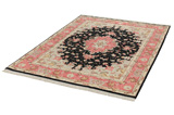 Tabriz Персийски връзван килим 201x152 - Снимка 2