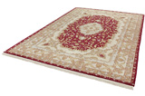 Tabriz Персийски връзван килим 355x247 - Снимка 2