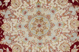 Tabriz Персийски връзван килим 350x247 - Снимка 8
