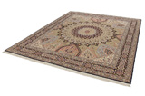 Tabriz Персийски връзван килим 300x253 - Снимка 2