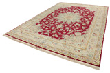 Tabriz Персийски връзван килим 400x295 - Снимка 2