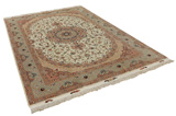 Tabriz Персийски връзван килим 295x205 - Снимка 1