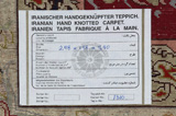 Tabriz Персийски връзван килим 298x198 - Снимка 10