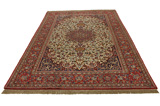 Isfahan Персийски връзван килим 303x201 - Снимка 3
