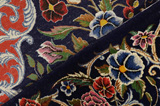 Isfahan Персийски връзван килим 205x130 - Снимка 12