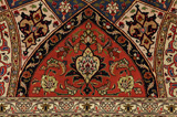 Tabriz Персийски връзван килим 249x206 - Снимка 10