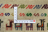 Qashqai - Saddle Bags Персийски връзван килим 53x35 - Снимка 4