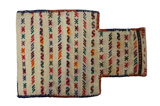Qashqai - Saddle Bags Персийски връзван килим 59x40 - Снимка 1
