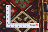 Qashqai - Saddle Bags Персийски връзван килим 52x35 - Снимка 4