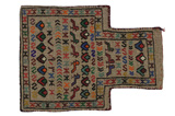 Qashqai - Saddle Bags Персийски връзван килим 49x36 - Снимка 1