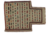 Qashqai - Saddle Bags Персийски връзван килим 45x34 - Снимка 1