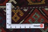 Qashqai - Saddle Bags Персийски връзван килим 50x36 - Снимка 4