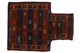 Qashqai - Saddle Bags Персийски връзван килим 47x37 - Снимка 1