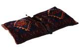 Jaf - Saddle Bags Туркменски връзван килим 87x50 - Снимка 3