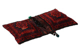 Jaf - Saddle Bags Туркменски връзван килим 98x57 - Снимка 3