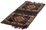 Turkaman - Saddle Bags Афганистански връзван килим 123x60 - Снимка 1