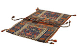 Jaf - Saddle Bags Персийски връзван килим 112x71 - Снимка 2