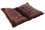 Lori - Saddle Bags Персийски връзван килим 116x95 - Снимка 3
