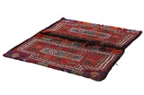 Lori - Saddle Bags Персийски връзван килим 125x101 - Снимка 2