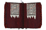 Lori - Saddle Bags Персийски връзван килим 142x95 - Снимка 1