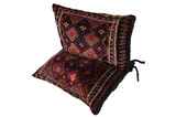 Jaf - Saddle Bags Персийски връзван килим 144x92 - Снимка 5