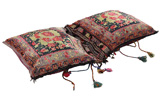 Afshar - Saddle Bags Персийски декоративни тъкани 145x75 - Снимка 3