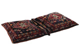 Qashqai - Saddle Bags Персийски декоративни тъкани 139x74 - Снимка 3