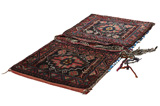 Qashqai - Saddle Bags Персийски връзван килим 144x68 - Снимка 2
