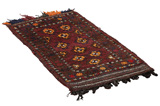 Turkaman - Saddle Bags Туркменски връзван килим 120x59 - Снимка 2
