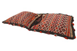 Jaf - Saddle Bags Персийски връзван килим 125x62 - Снимка 10