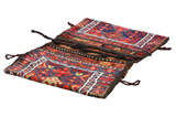 Jaf - Saddle Bags Персийски връзван килим 85x58 - Снимка 1