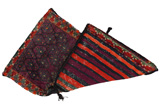 Jaf - Saddle Bags Персийски връзван килим 108x63 - Снимка 2