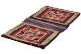 Jaf - Saddle Bags Персийски връзван килим 113x58 - Снимка 1