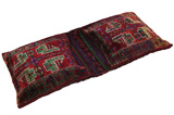Jaf - Saddle Bags Персийски връзван килим 137x60 - Снимка 3