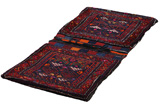 Jaf - Saddle Bags Персийски връзван килим 136x57 - Снимка 1