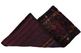 Jaf - Saddle Bags Персийски връзван килим 127x69 - Снимка 2