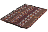 Jaf - Saddle Bags Персийски връзван килим 115x75 - Снимка 1