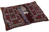 Jaf - Saddle Bags Персийски връзван килим 125x86 - Снимка 3