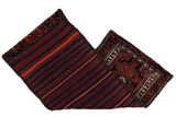 Jaf - Saddle Bags Персийски връзван килим 131x57 - Снимка 2