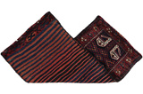 Jaf - Saddle Bags Персийски връзван килим 136x61 - Снимка 2