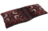 Jaf - Saddle Bags Персийски връзван килим 136x61 - Снимка 3