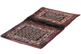 Bijar - Saddle Bags Персийски връзван килим 143x72 - Снимка 1