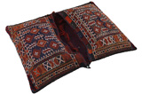 Jaf - Saddle Bags Персийски връзван килим 111x84 - Снимка 3