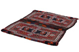 Jaf - Saddle Bags Персийски връзван килим 130x104 - Снимка 1