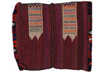 Jaf - Saddle Bags Персийски връзван килим 130x104 - Снимка 5