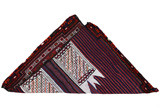 Jaf - Saddle Bags Персийски връзван килим 127x100 - Снимка 2
