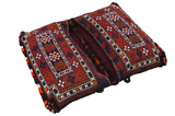 Jaf - Saddle Bags Персийски връзван килим 133x102 - Снимка 3