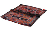 Jaf - Saddle Bags Персийски връзван килим 129x100 - Снимка 1