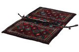 Jaf - Saddle Bags Персийски връзван килим 150x98 - Снимка 1